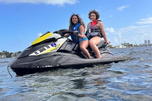 Miami Beach: Jetski- und Bootsfahrt