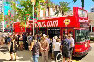 Miami Double Decker 2-Day Hop-On Hop-Off Ticket