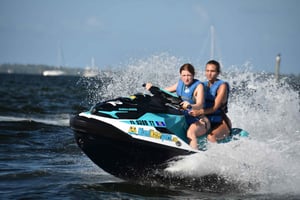 Miami: Jetski och motorbåt
