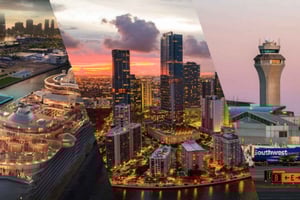 Miami: Premium-biltur fra cruiseterminalen til flyplassen