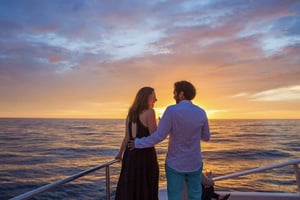 Miami: Sunset Cruise med kjendishjem og åpen bar