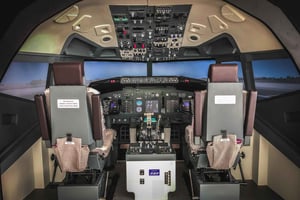 Boeing 737-800NG Professional flight simulator - 50 minutes