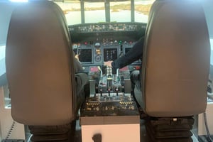 Mediolan: Lot symulatorem Boeinga 737-800NG