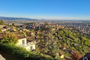 E-pyöräretki Bergamoon