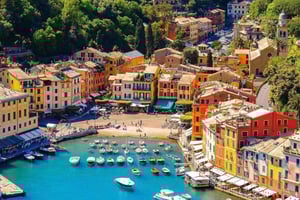 From Milan: Genoa day trip with Portofino private boat ride