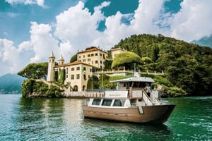 Fra Milano: Dagstur til Comosøen og Bellagio med privat krydstogt