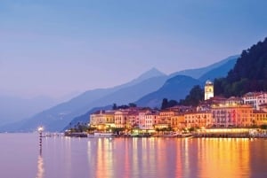 Fra Milano: Como, Bellagio, Lugano Dagstur og cruise på innsjøen