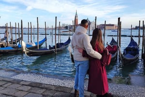 Da Milano: tour guidato di un giorno a Venezia con giro in barca