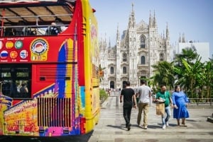 Milano: City Sightseeing Hop-On Hop-Off-buss med ljudguide