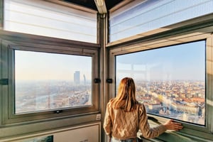 Milano: Inngangsbillett til Branca-tårnet