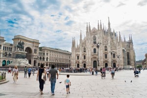 Частная прогулка «Открытие Милана для всей семьи»: площади и замки