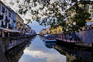 Milán: crucero guiado por el canal del distrito de Navigli