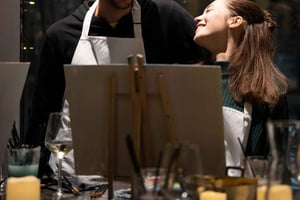 Milán: Clase Paint 'n Sip