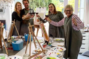 Milan: Paint 'n Sip Class