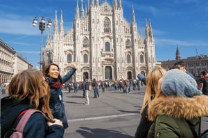 Milano: Privat tur til fods med sidste nadver og adgang til domkirken