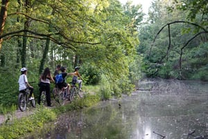 Milan : Tour à vélo avec pique-nique sur le lac de la tortue