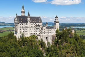 Från München: Till slottet Neuschwanstein, Linderhof, Oberammerg