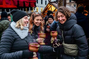 Мюнхен: Тур по рождественским рынкам с едой и напитками