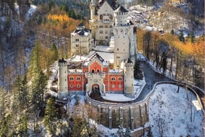 München: Neuschwanstein slott og Østerrike, privat omvisning.