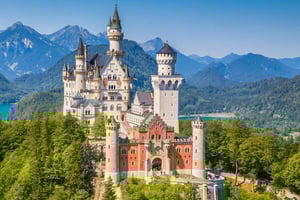 München: kinesisk dagsomvisning på Neuschwanstein slott