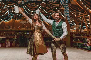 Monaco: servizio fotografico privato all'Oktoberfest con un fotografo locale