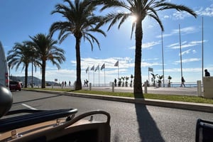City Tour pela Riviera Francesa em Sidecar