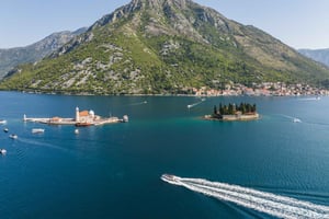 Kotor: Scenic Boat Trip with Church, Blue Cave, & Beach Stop