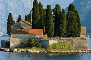 Perast Old Town & Our Lady of the Rocks: Speed Boat Tour