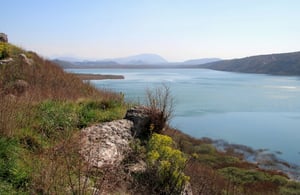 Sasko Lake in Ulcinj