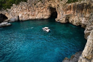 Kotor: Blue Cave and Our Lady of the Rock Speedboat Tour