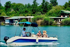 Ulcinj-Private Self-Drive Boat Rental for 8 Hours