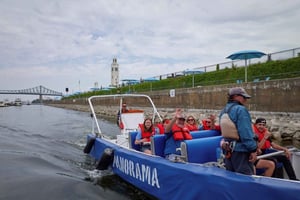 Montréal : Panorama du fleuve St-Laurent en jet boat