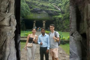 Visita guiada de medio día a las cuevas de Elefanta