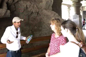 Elephanta grotten halve dag tour met rondleiding
