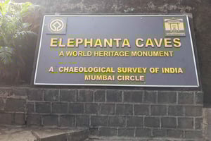 Elephanta grotten halve dag tour met rondleiding