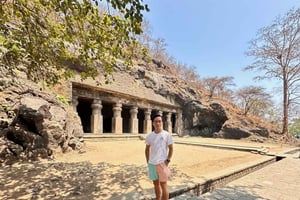 Elephanta-grottorna Privat guide på ön