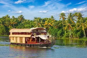 Vanuit Cochin: 5-daagse tour naar Munnar en huisboot in Alleppey