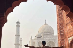 Från Mumbai: 3 dagars Golden Triangle med flyg och 5-stjärniga hotell.