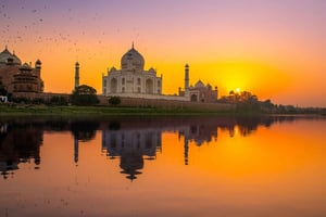 Fra Mumbai: Taj Mahal-tur med overnatting, fly og hotell