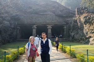 Mumbai: rondleiding door de Elephanta-grotten met veerboot en lunch