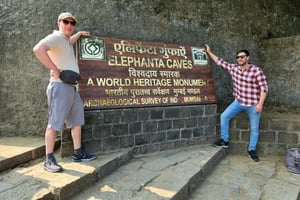 Mumbai: Elephanta Island Heritage Walk med lokal guide