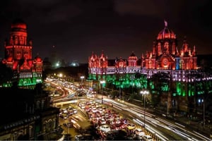 Mumbai: privétour 's nachts