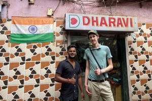Rundtur i slumområdet Dharavi i Mumbai