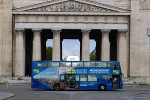 München: hop-on-hop-off-tour met open bus