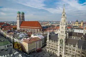 Munich à pied: visite privée du centre historique avec guide francophone