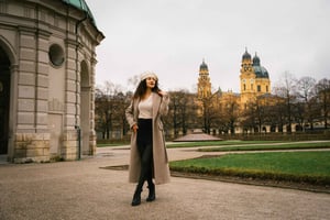 München: Professionel fotosession i byen med redigerede billeder