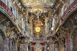 München: Spansk gitar og Bach-toccata i Asamkirche