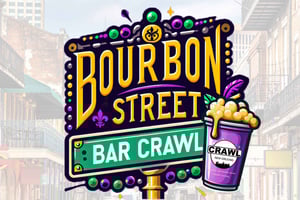 Nowy Orlean: Bourbon Street Bar Crawl z przewodnikiem i shotami