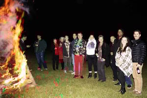 Nowy Orlean: świąteczne ognisko