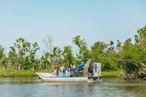 New Orleans: High Speed 9 Passenger Airboat Tour